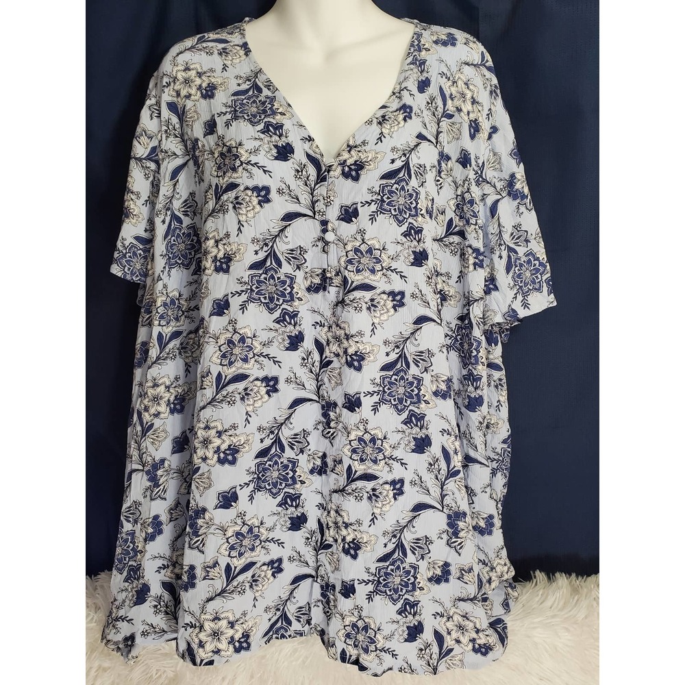 Lane Bryant floral top size 14 NWT
